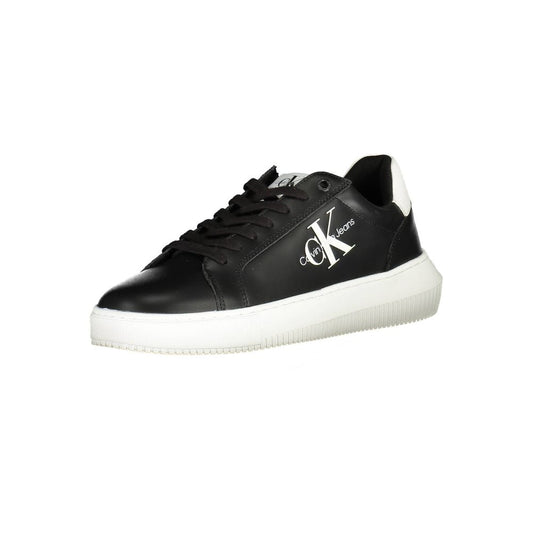 Calvin Klein Black Polyester Athletic Sneakers