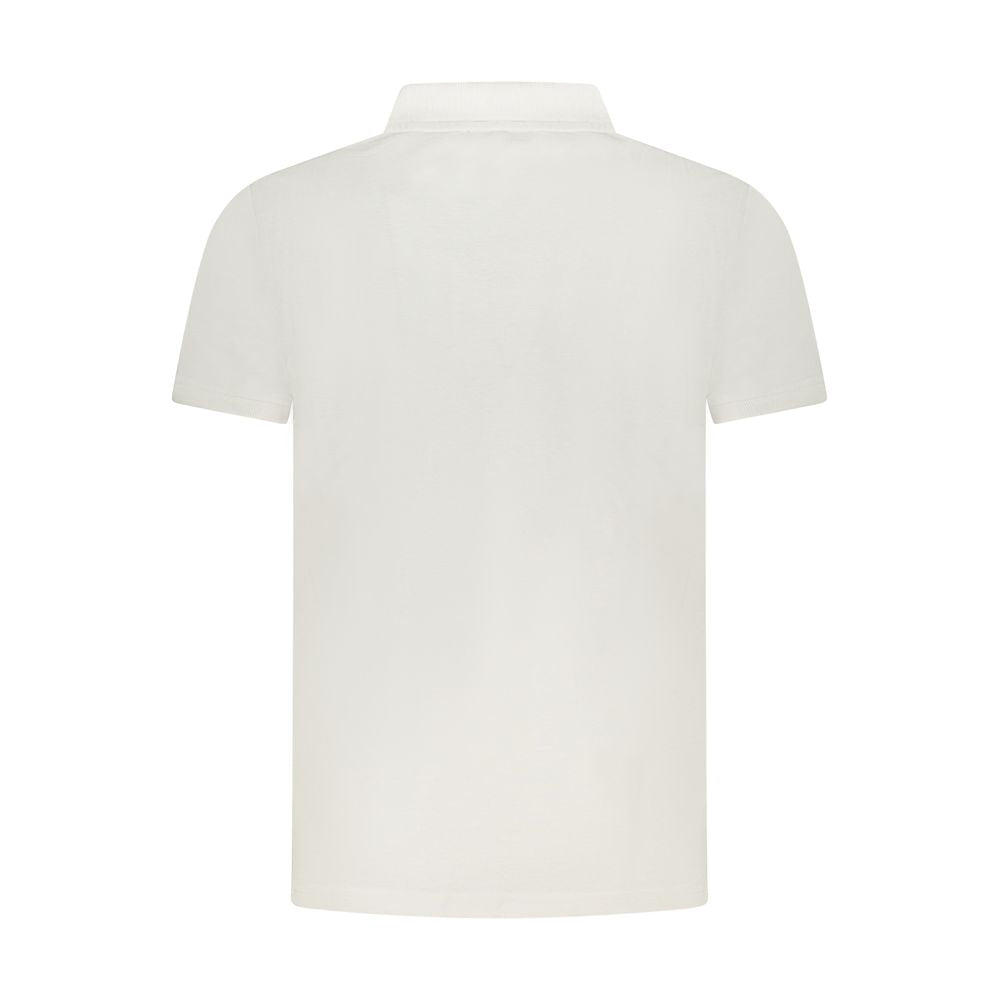 Cavalli Class Bianco Cotton Men Polo