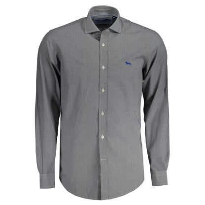 Harmont & Blaine Blue Cotton Dress Shirt