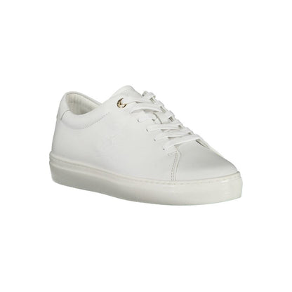 Tommy Hilfiger Bianco Leather Women Sneaker