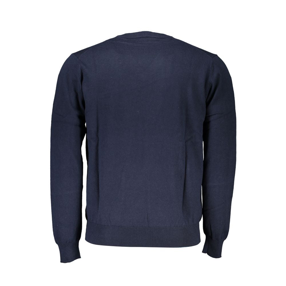 Harmont &amp; Blaine Blue Cotton Men Sweater