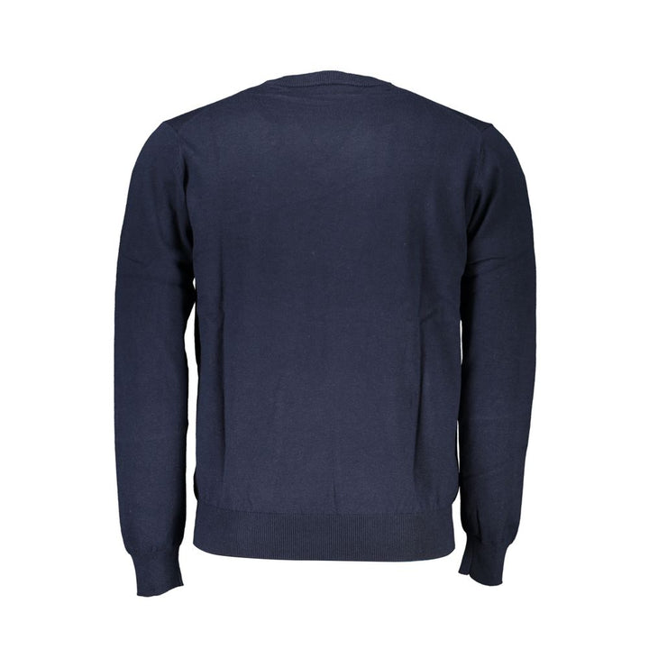 Harmont &amp; Blaine Blue Cotton Men Sweater