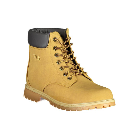 Fila Yellow Polyester Ankle Boots