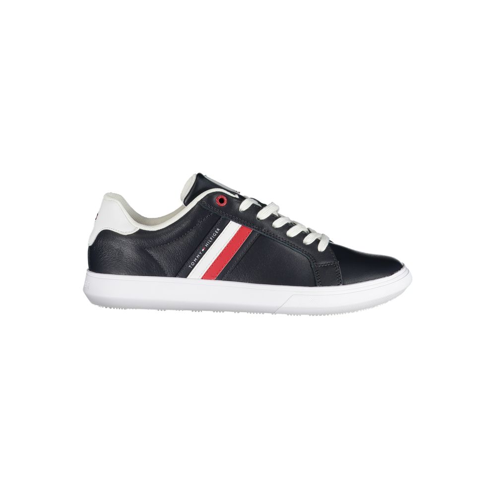 Tommy Hilfiger Blue Polyester Athletic Sneakers