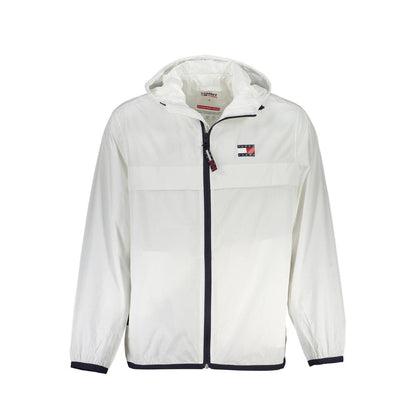 Tommy Hilfiger White Polyamide Shell Jacket