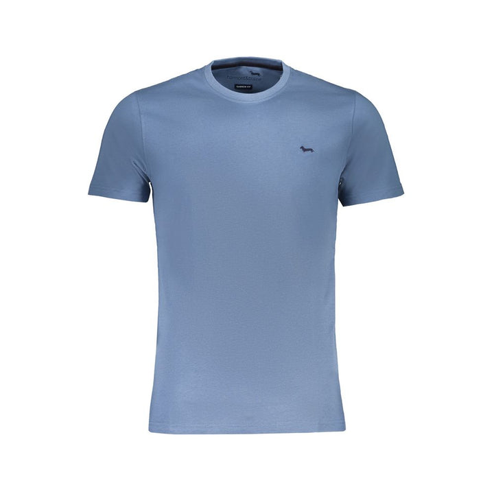 Harmont &amp; Blaine Blu Cotton Men T-Shirt