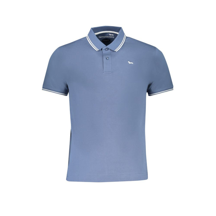 Harmont &amp; Blaine Blue Cotton Men&