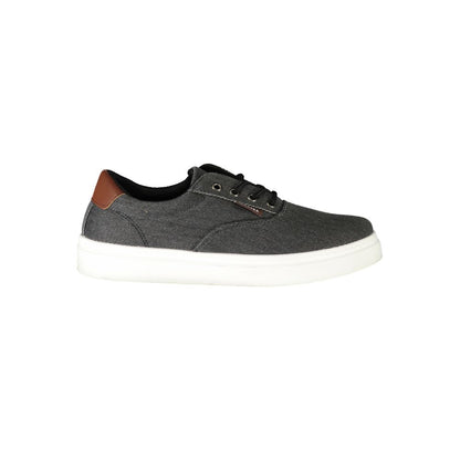Carrera Black Polyester Low Top Sneakers