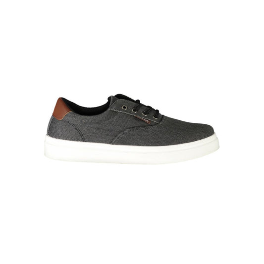 Carrera Black Polyester Low Top Sneakers