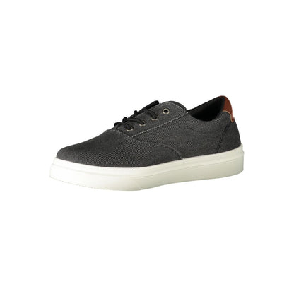 Carrera Black Polyester Low Top Sneakers