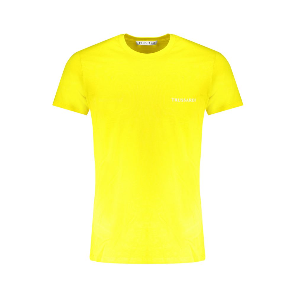 Trussardi Yellow Cotton Men&