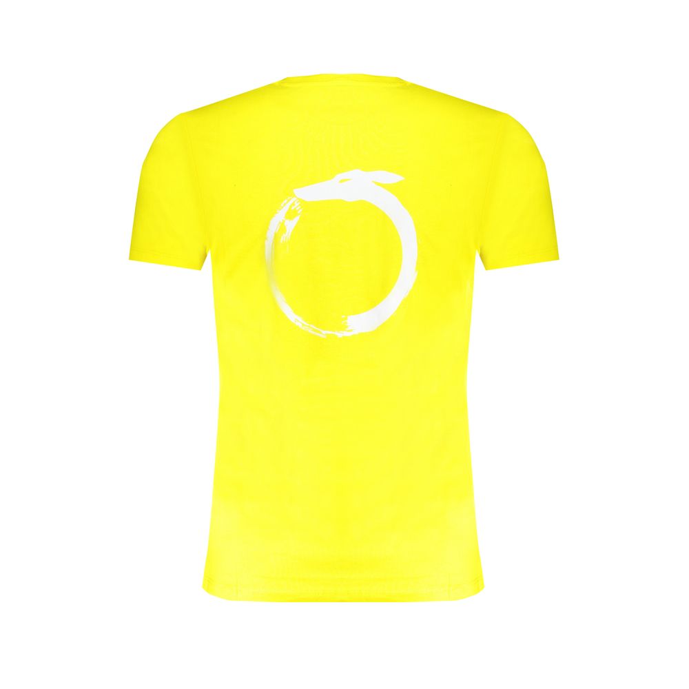 Trussardi Yellow Cotton Men&