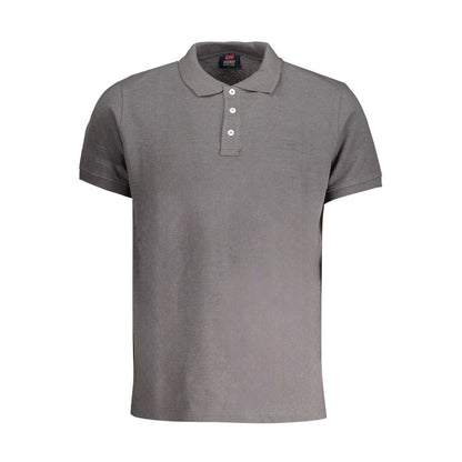 Norway 1963 Grigio Cotton Mens Polo