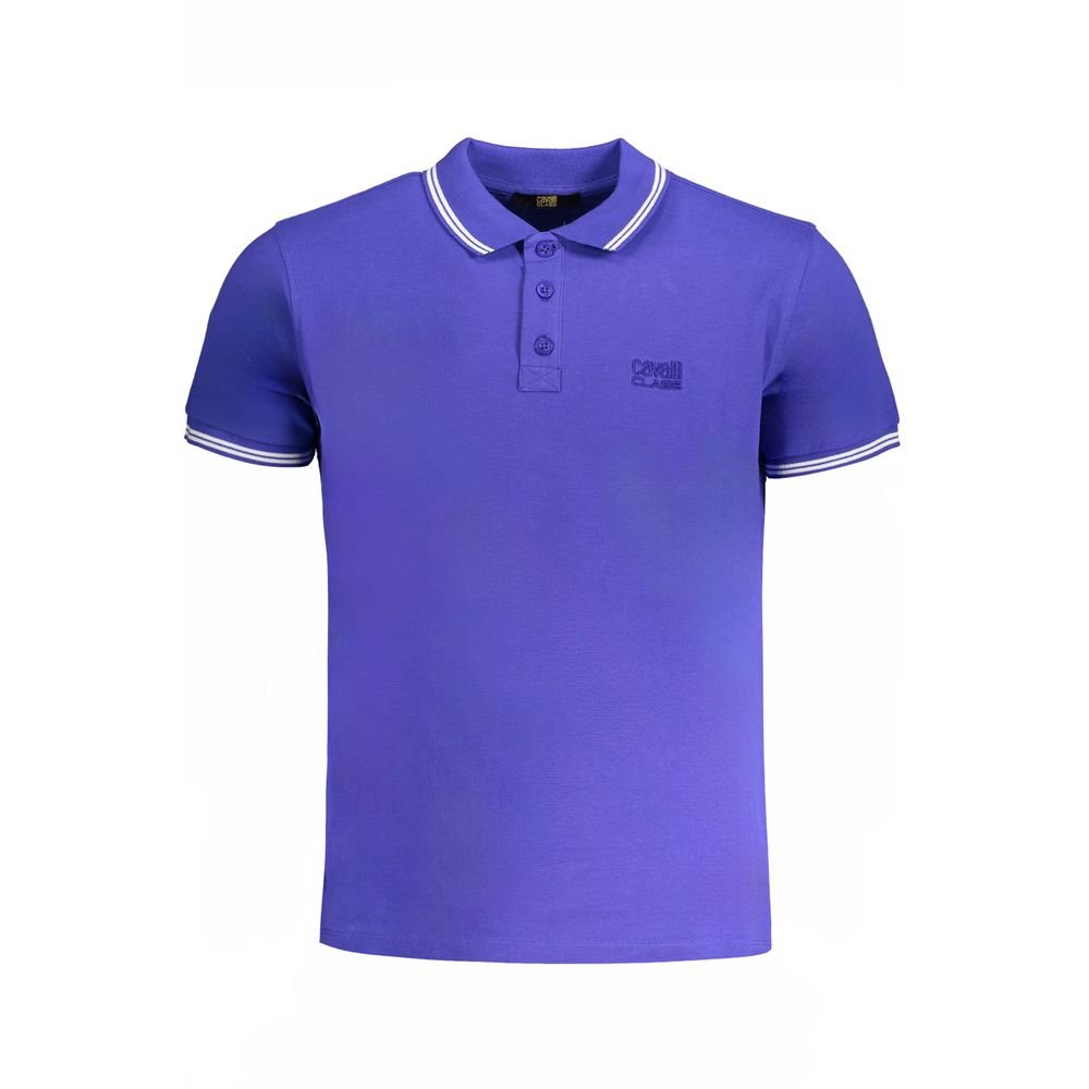 Cavalli Class Blue Cotton Men&