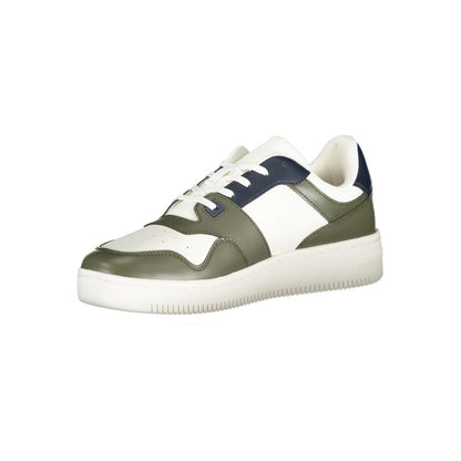 Tommy Hilfiger Green Polyester Athletic Sneakers