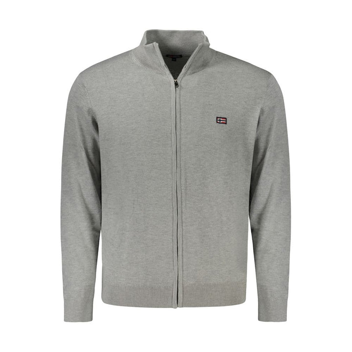 Norway 1963 Blu Poliammide Uomo Cardigan