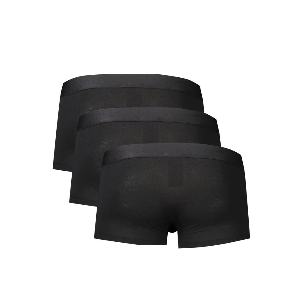 Bikkembergs Black Polyester Men&