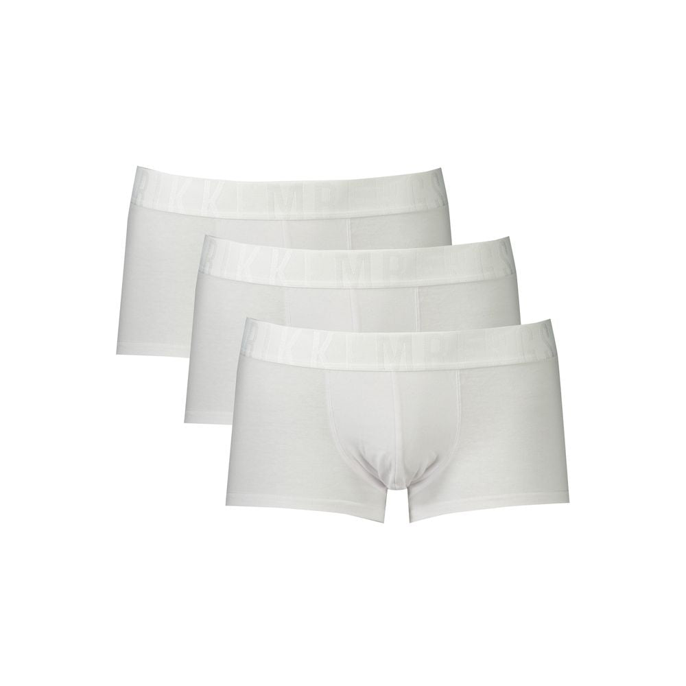 Bikkembergs White Polyester Men&