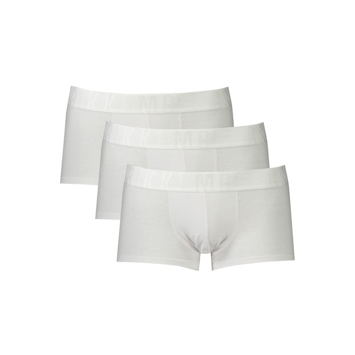 Bikkembergs White Polyester Men&