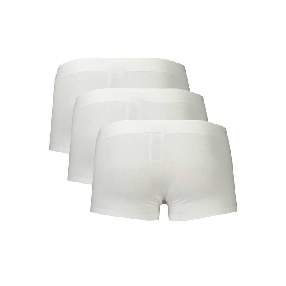Bikkembergs White Polyester Men&
