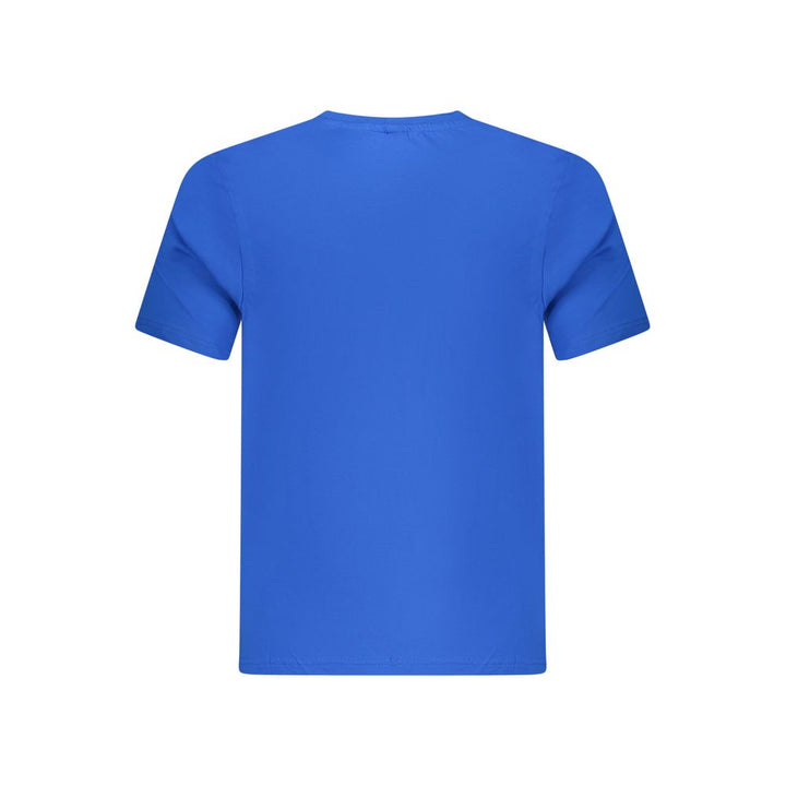 North Sails Blue Cotton Men T-Shirt