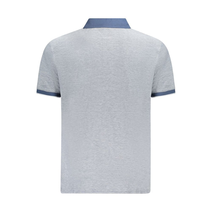 Timberland Blue Cotton Men Polo Shirt