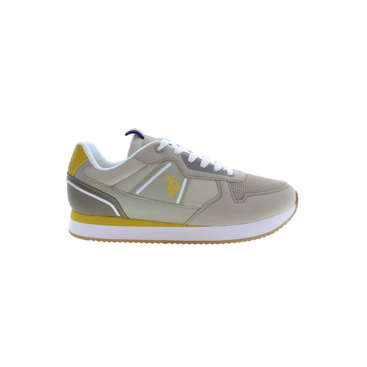 U.S. POLO ASSN. Beige Polyester Men&