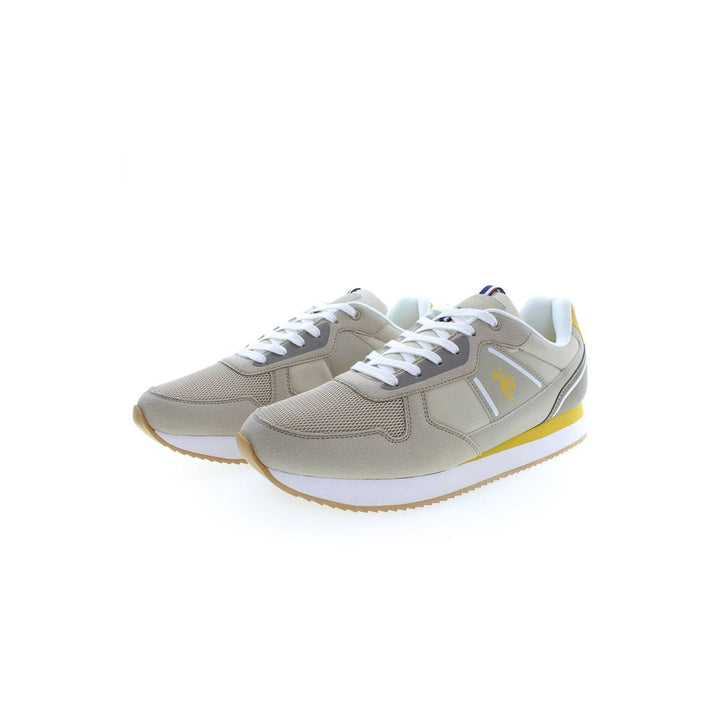 U.S. POLO ASSN. Beige Polyester Men&
