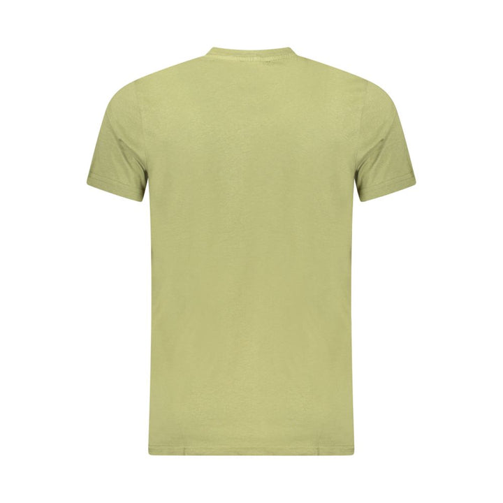Cavalli Class Verde Cotton Mens T-Shirt