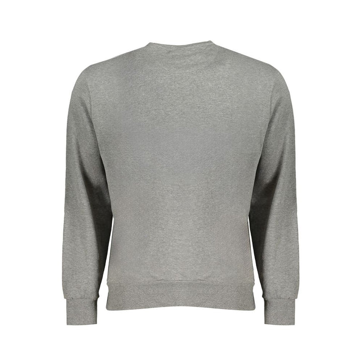 North Sails Grigio Cotton Men Sweatshirt