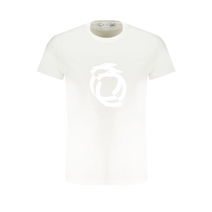 Trussardi White Cotton Men&