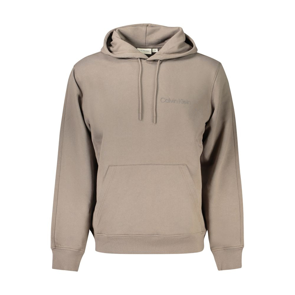 Calvin Klein Marrone Cotton Men's Hoodie
