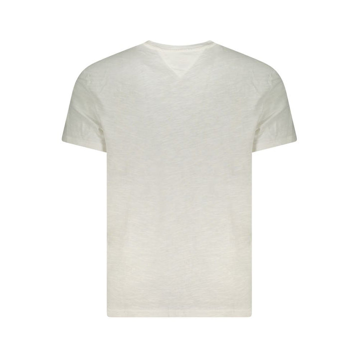 Tommy Hilfiger Bianco Cotton Men Shirt