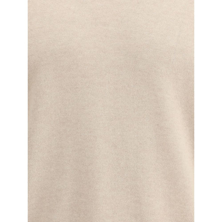 Brunello Cucinelli Beige Cashmere Sweater
