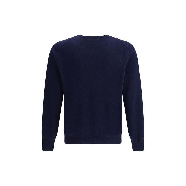 Brunello Cucinelli Blue Cashmere Sweater
