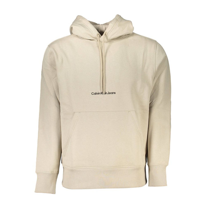Calvin Klein Beige Cotton Men Sweater