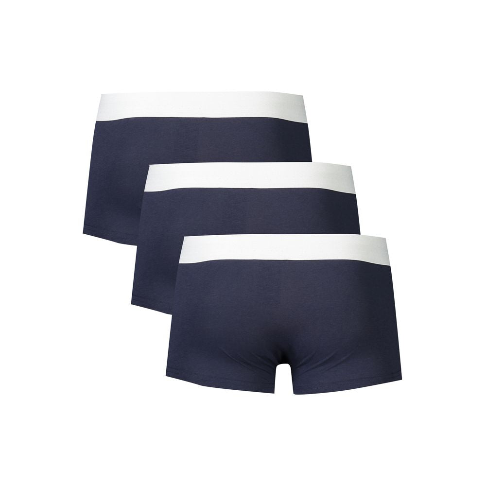 Bikkembergs Blue Polyester Men&