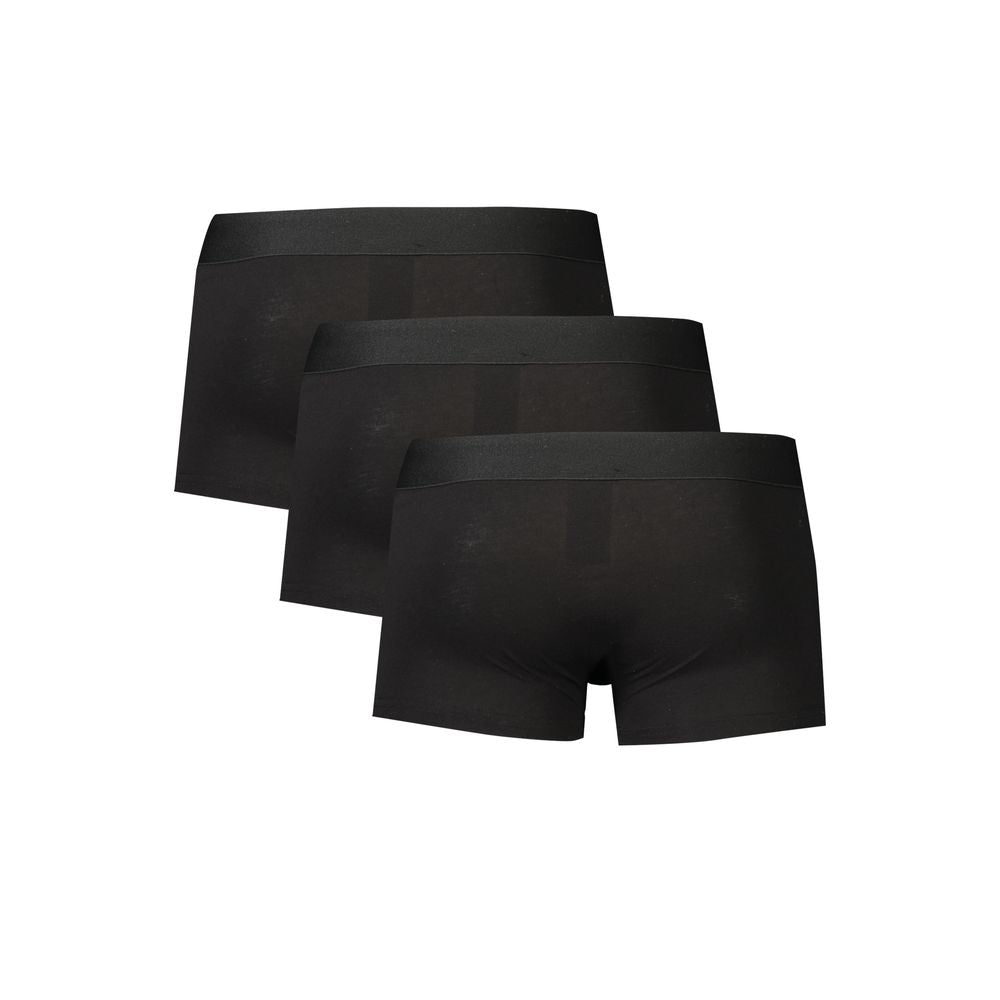 Bikkembergs Black Polyester Men&