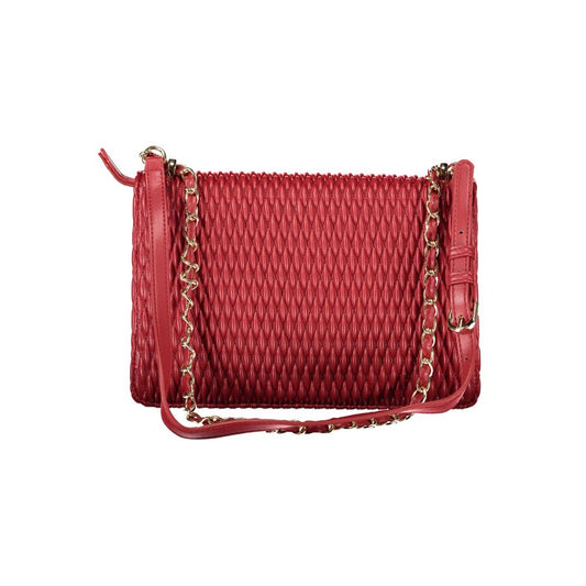 Mario Valentino Red Polyethylene Handbag