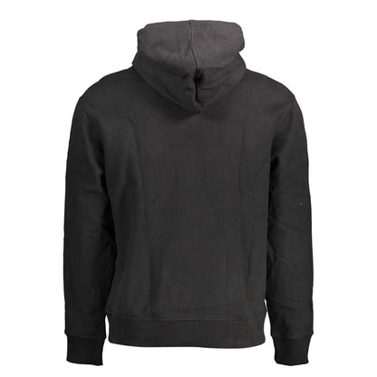 Calvin Klein Black Cotton Men Sweatshirt