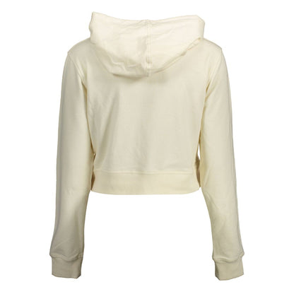 Calvin Klein Bianco Cotton Women Sweatshirt