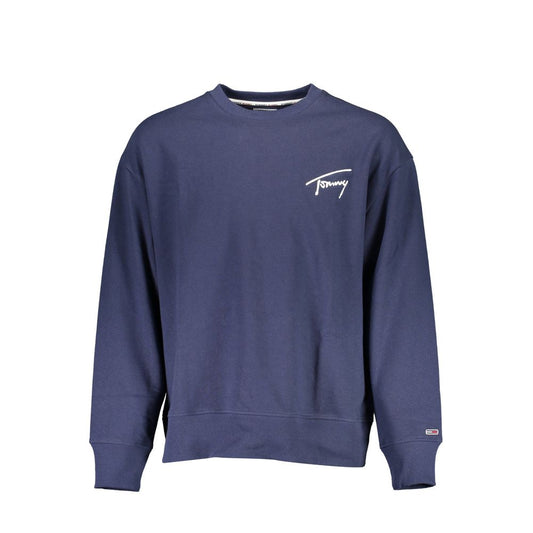 Tommy Hilfiger Blue Cotton Men's Sweatshirt