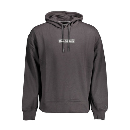 Calvin Klein Black Cotton Men's Hoodie