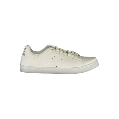 Norway 1963 White Polyester Athletic Sneakers