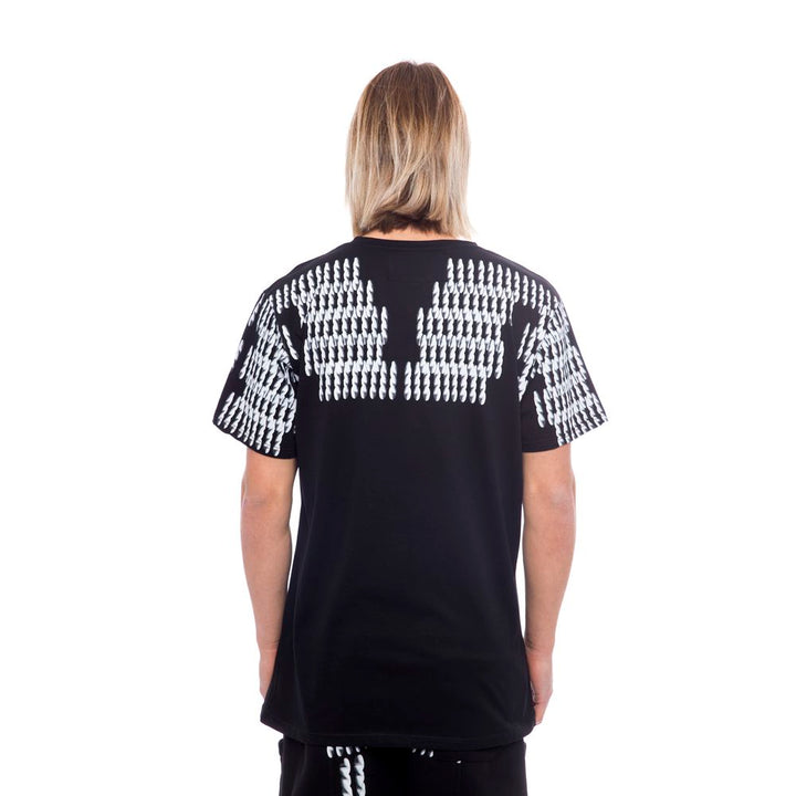 Nicolo Tonetto Black Cotton Men T-Shirt