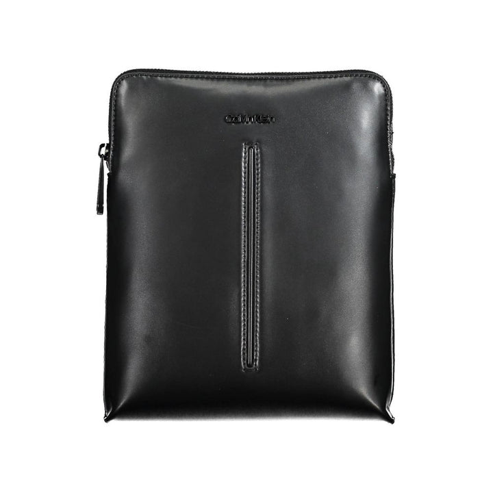 Calvin Klein Black Polyurethane Men&