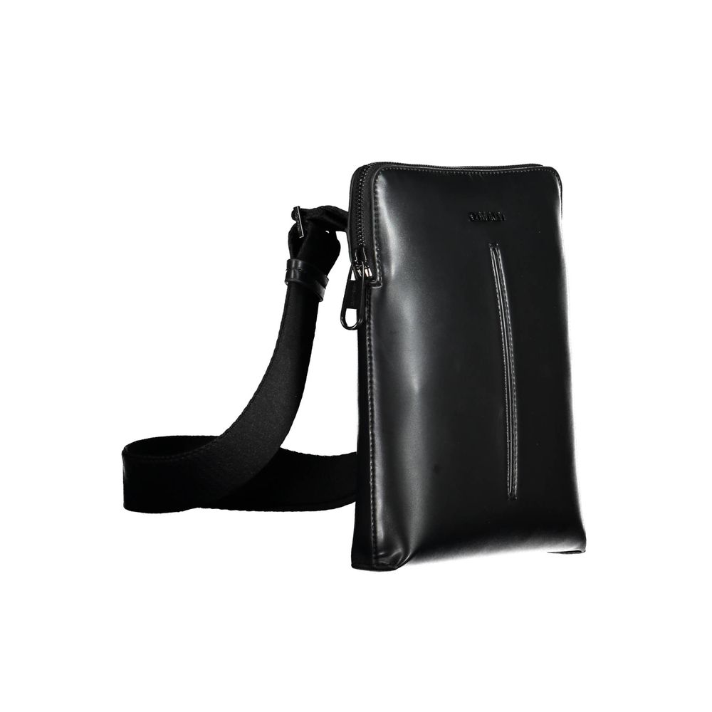 Calvin Klein Black Polyurethane Men&