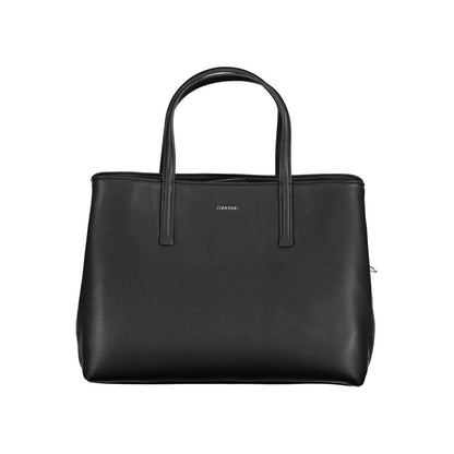 Calvin Klein Black Polyester Women Handbag