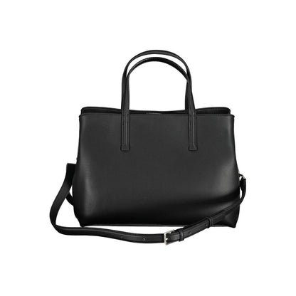 Calvin Klein Black Polyester Women Handbag