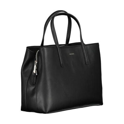 Calvin Klein Black Polyester Women Handbag